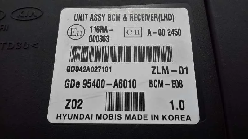 Modulo Electronico para Hyundai I30 (Gd)