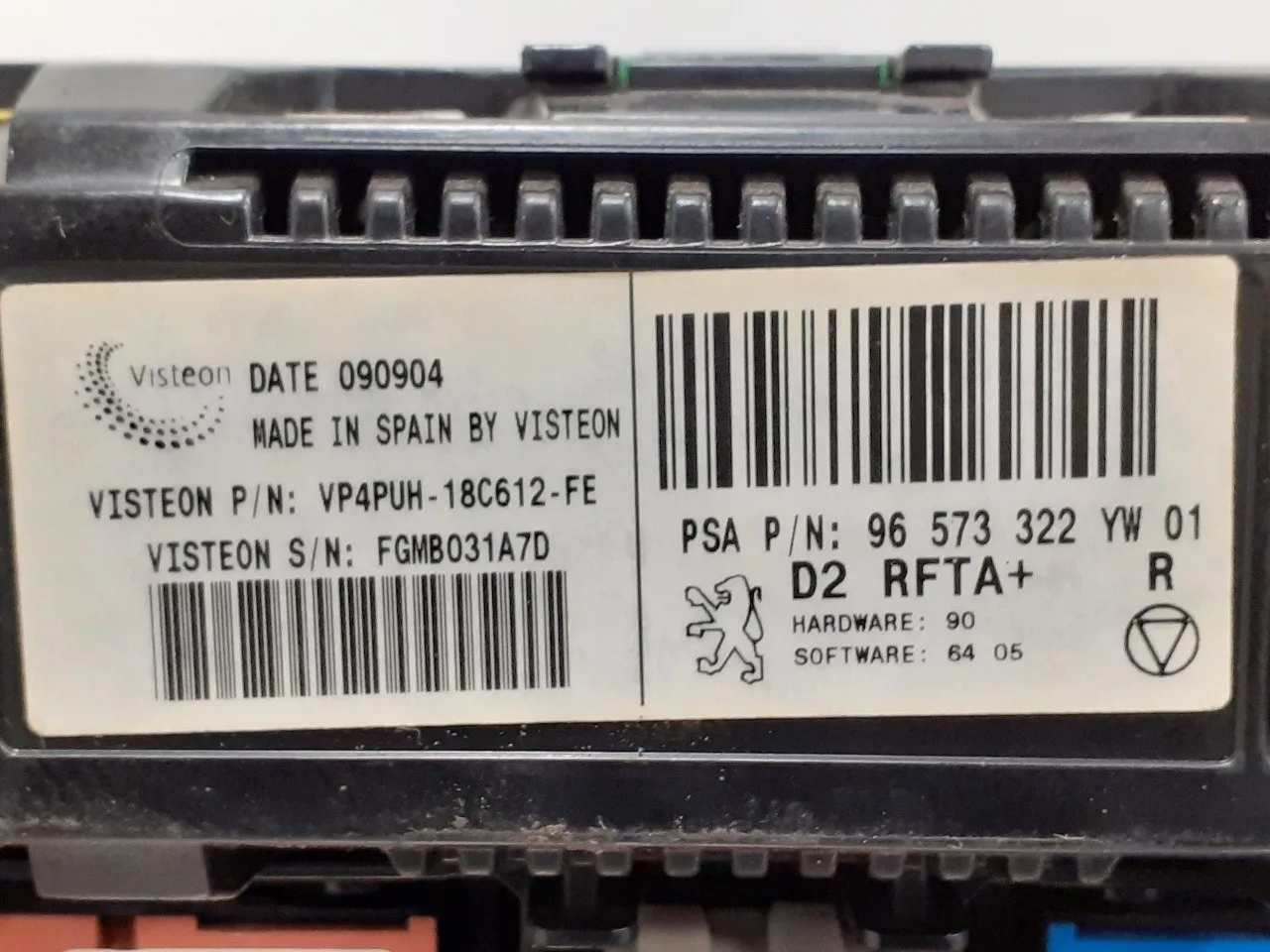 Mando Climatizador para Peugeot 407 Sw