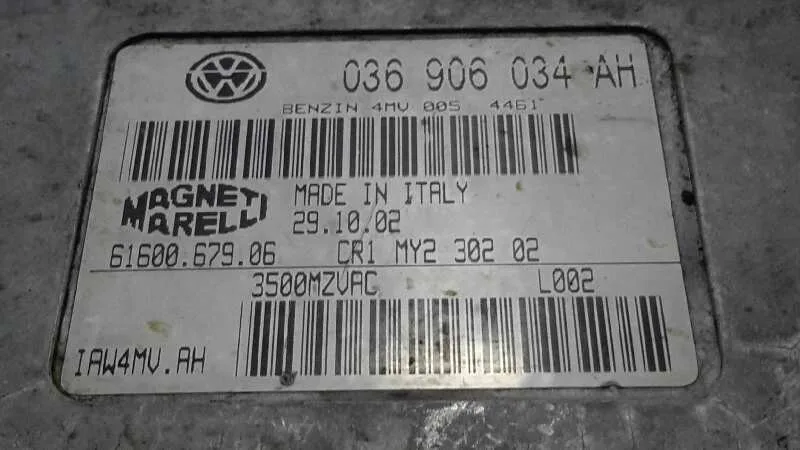 Centralita Motor Uce para Seat Ibiza (6L1)