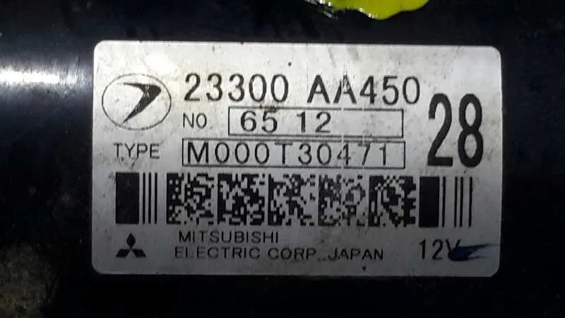Motor Arranque para Subaru Forester S11 (Sg)