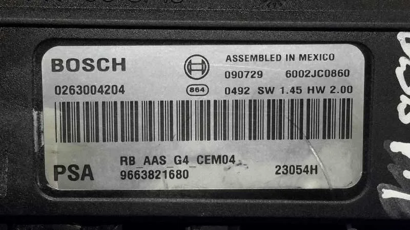 Modulo Electronico para Citroën C4 Picasso