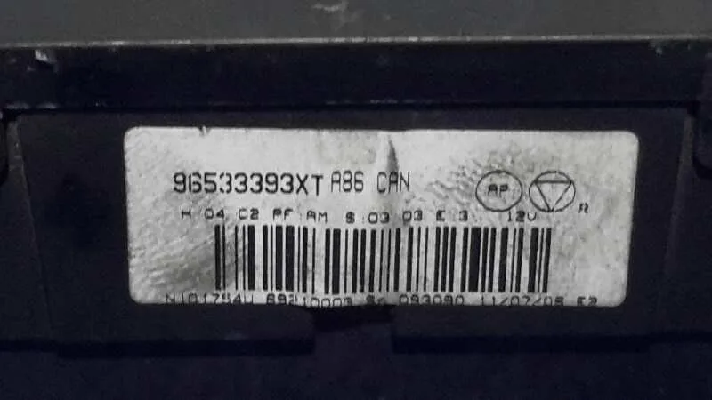 Mando Climatizador para Citroën C3