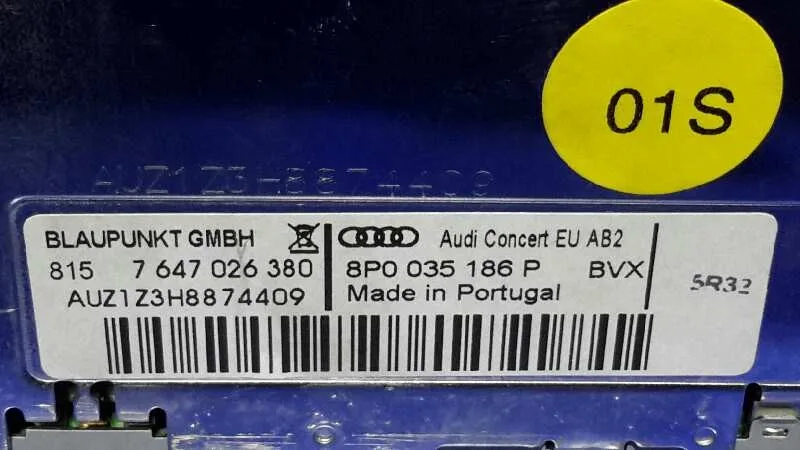 Sistema Audio / Radio Cd para Audi A3 (8P)