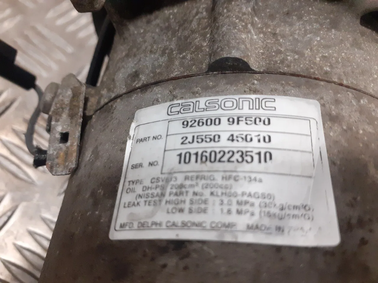 Compresor Aire Acondicionado para Nissan Almera (N16/E)