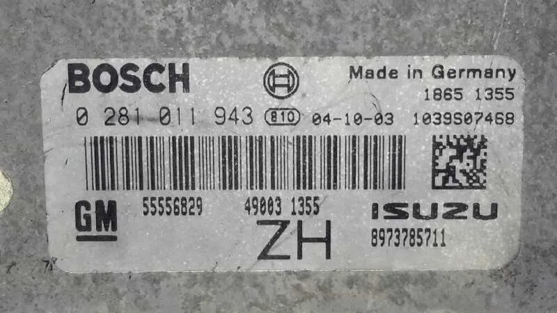 Centralita Motor Uce para Opel Astra H Ber.