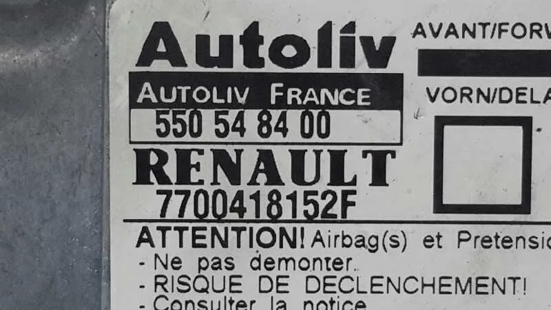Centralita Airbag para Renault Megane I Classic (La0)