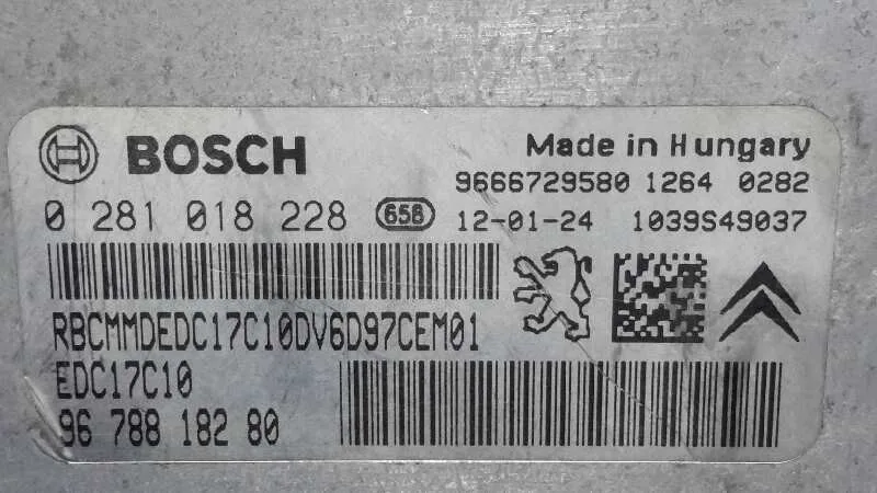 Centralita Motor Uce para Peugeot Expert Kasten