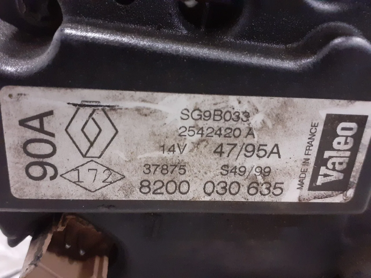 Alternador para Renault Scenic (Ja..)