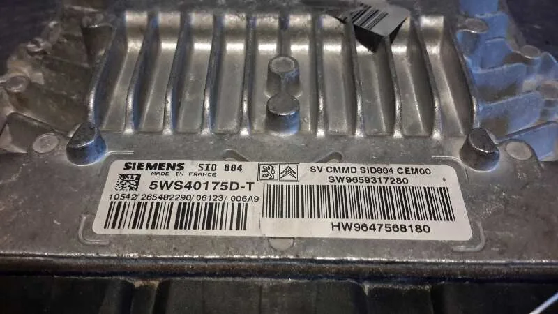 Centralita Motor Uce para Peugeot 1007