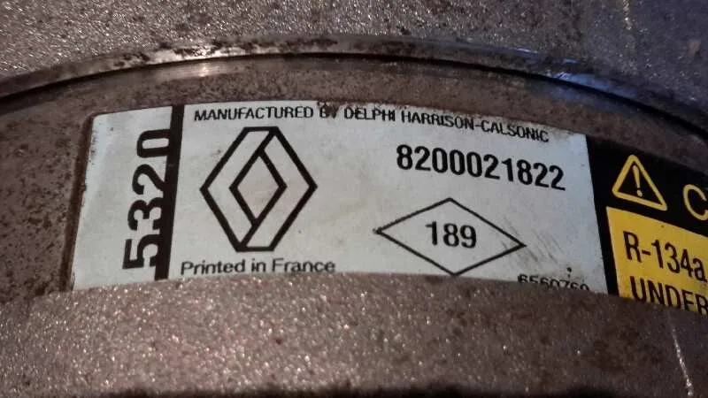 Compresor Aire Acondicionado para Renault Laguna Ii (Bg0)