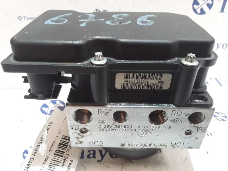 Abs para Renault Clio Ii Fase I (B/Cbo)