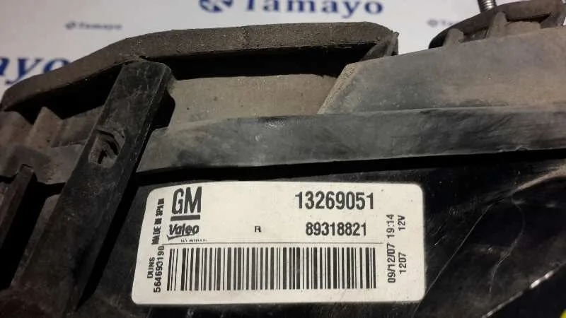 Piloto Trasero Derecho para Opel Corsa D