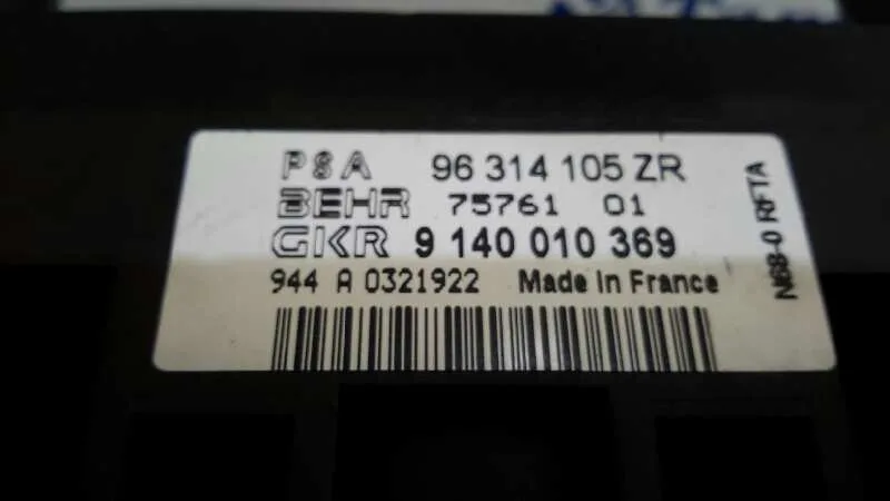 Mando Climatizador para Citroën Xsara Picasso