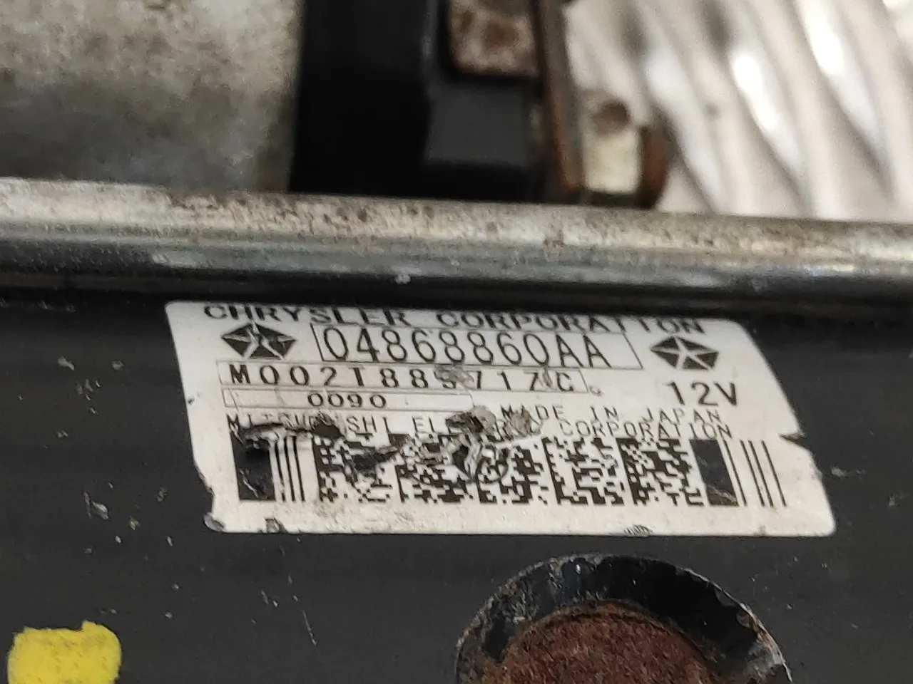 Motor Arranque para Chrysler Grand Voyager