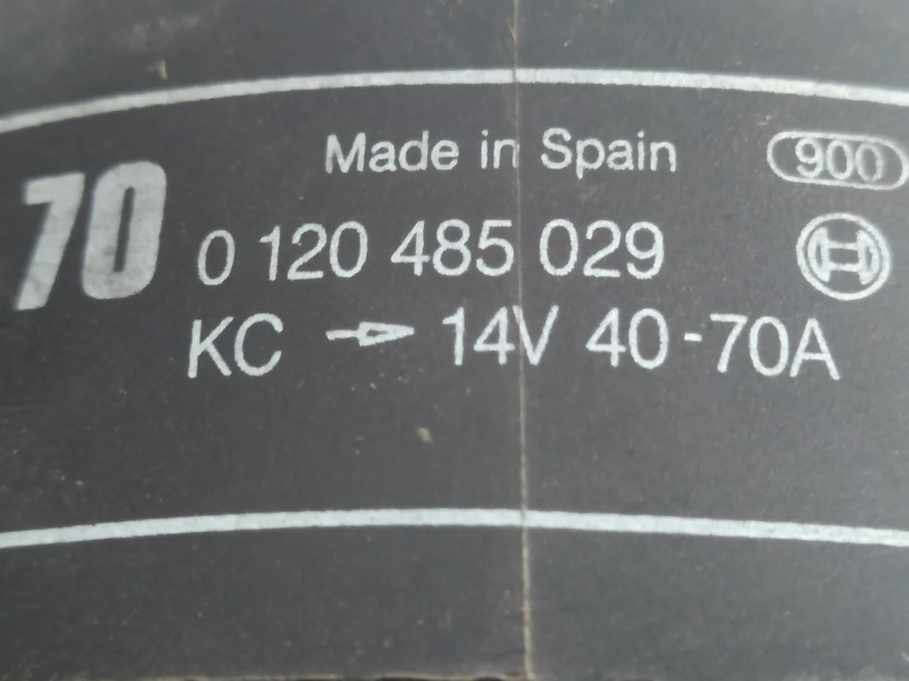 Alternador para Ford Orion