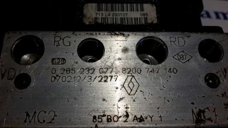 Abs para Renault Clio Iii
