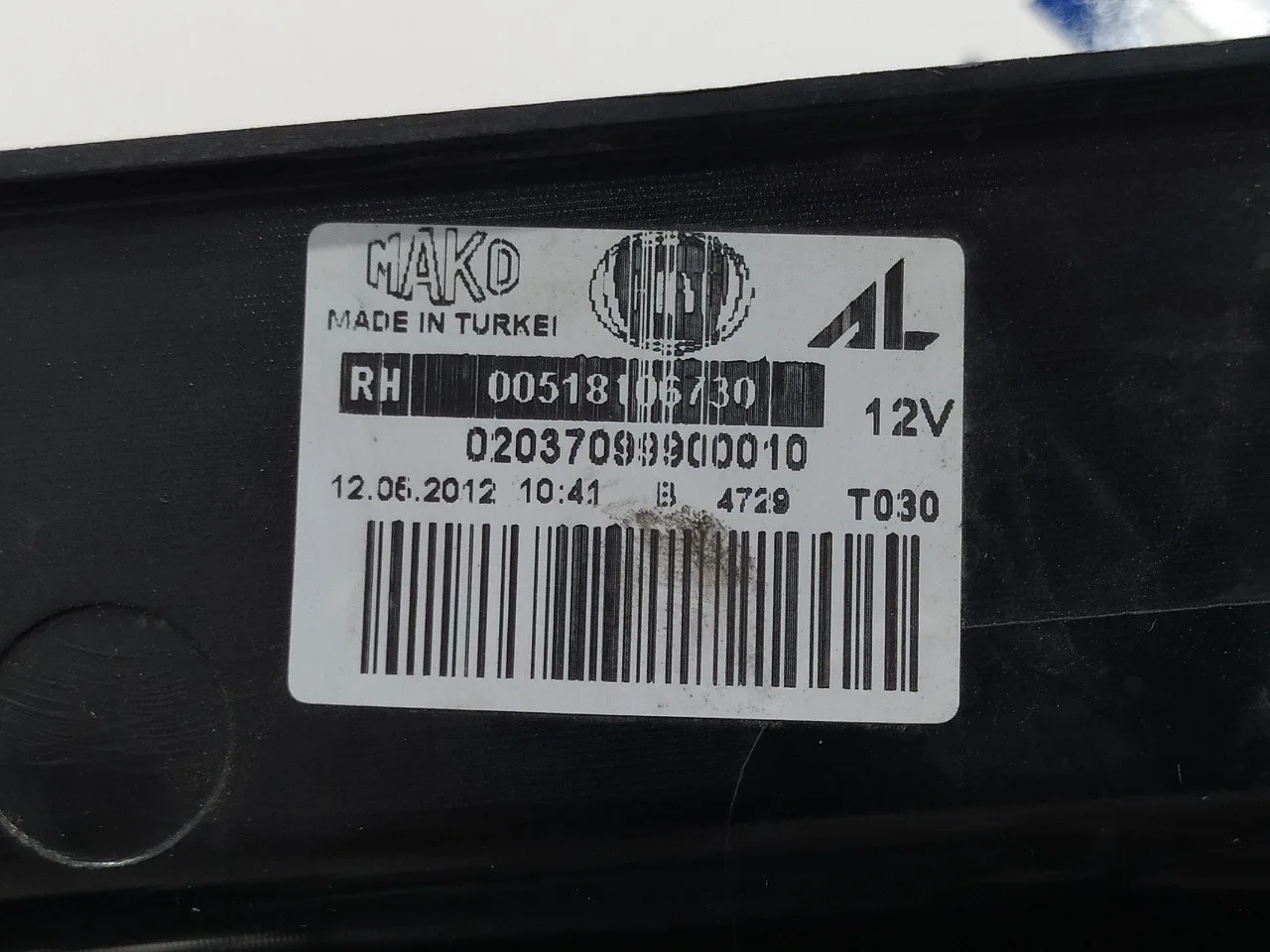 Piloto Trasero Derecho para Fiat Doblo