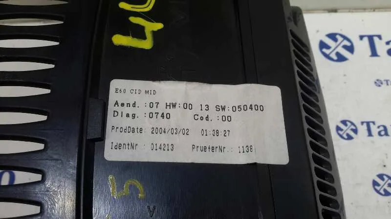 Sistema Navegacion Gps para Bmw Serie 5 Berlina (E60)