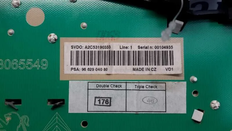Cuadro Instrumentos para Peugeot 207