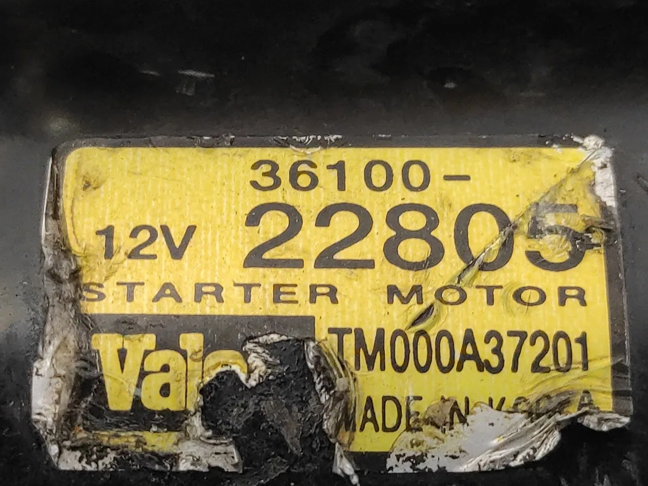 Motor Arranque para Hyundai Getz (Tb)