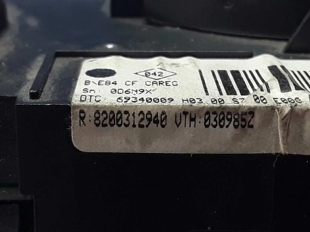 Mando Climatizador para Renault Megane Ii Berlina 5P