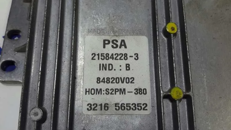 Centralita Motor Uce para Citroën C3