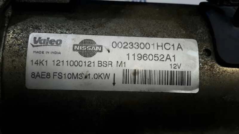 Motor Arranque para Nissan Micra (K13)