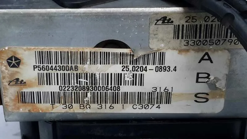Abs para Chrysler Jeep Gr.cherokee (Wj/Wg)