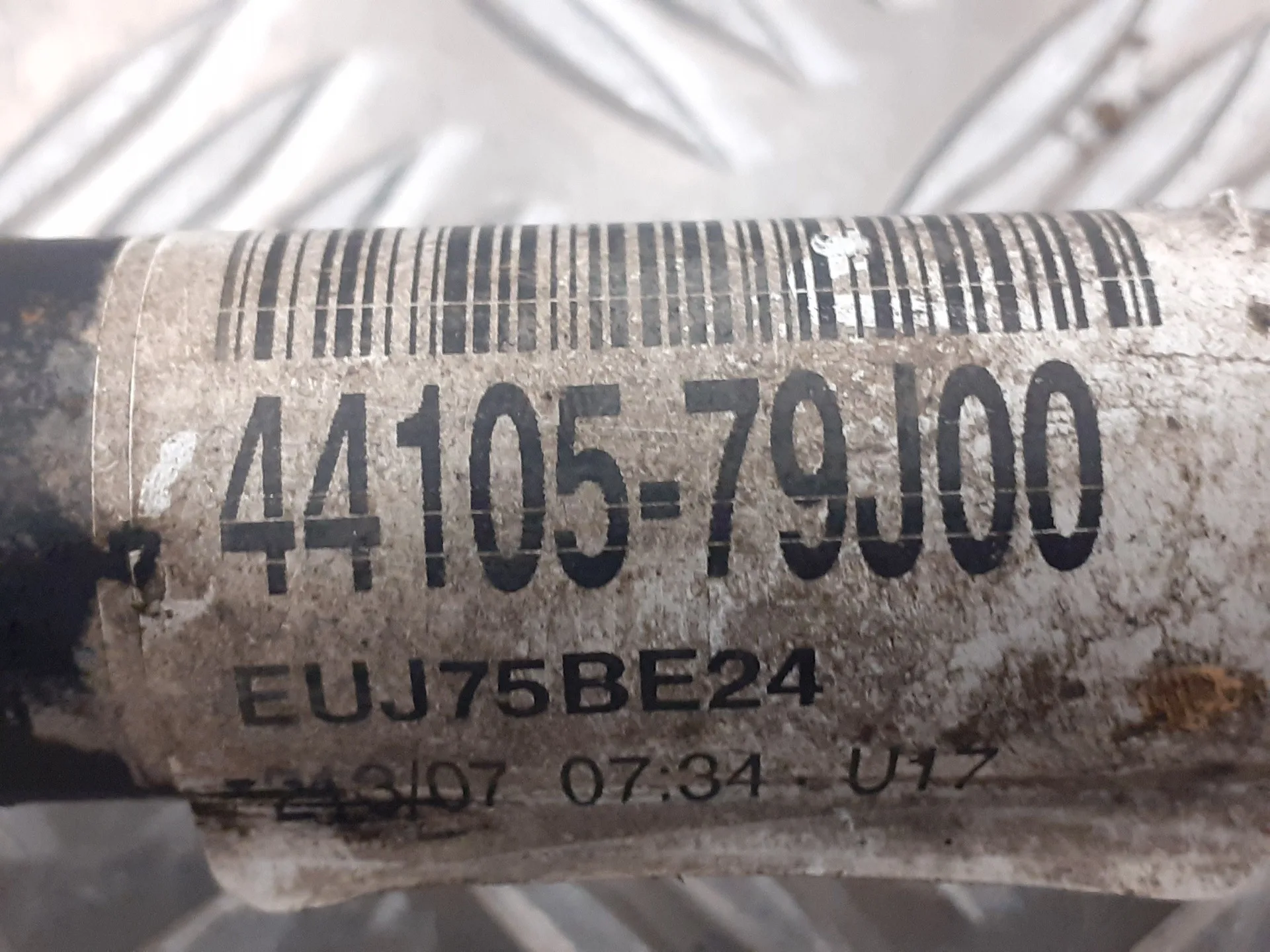 Transmision Trasera Izquierda para Suzuki Sx4 Rw (Ey)
