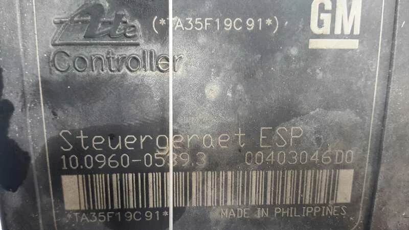Abs para Opel Zafira B