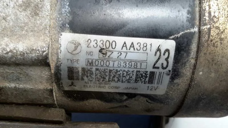 Motor Arranque para Subaru Forester S10 (Sf)
