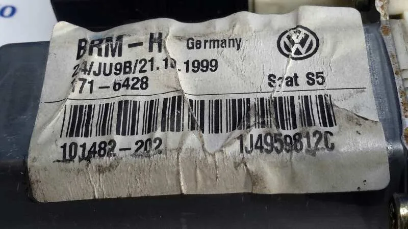 Motor Elevalunas Trasero Derecho para Seat Toledo (1M2)