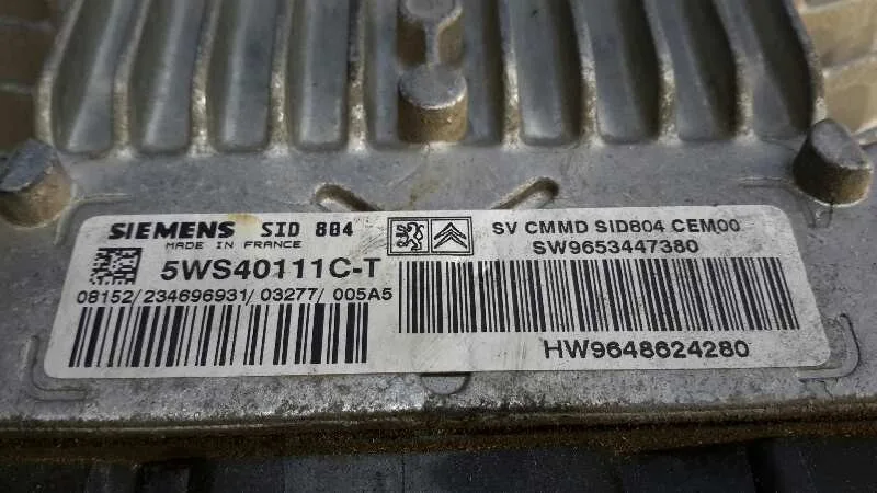 Centralita Motor Uce para Citroën C2