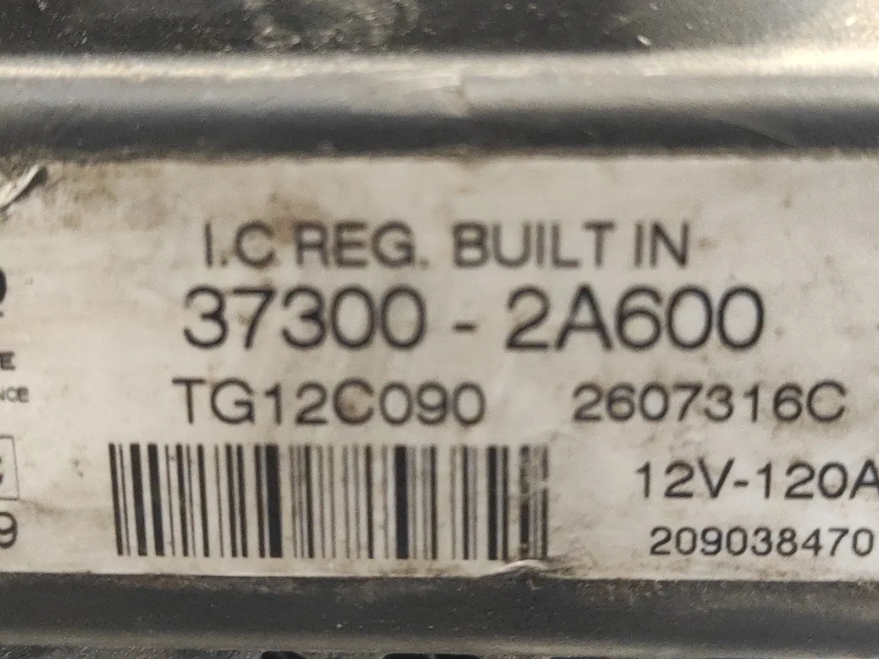 Alternador para Kia Cee'd