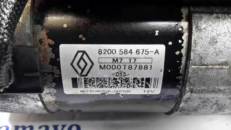 Motor Arranque para Renault Scenic Ii