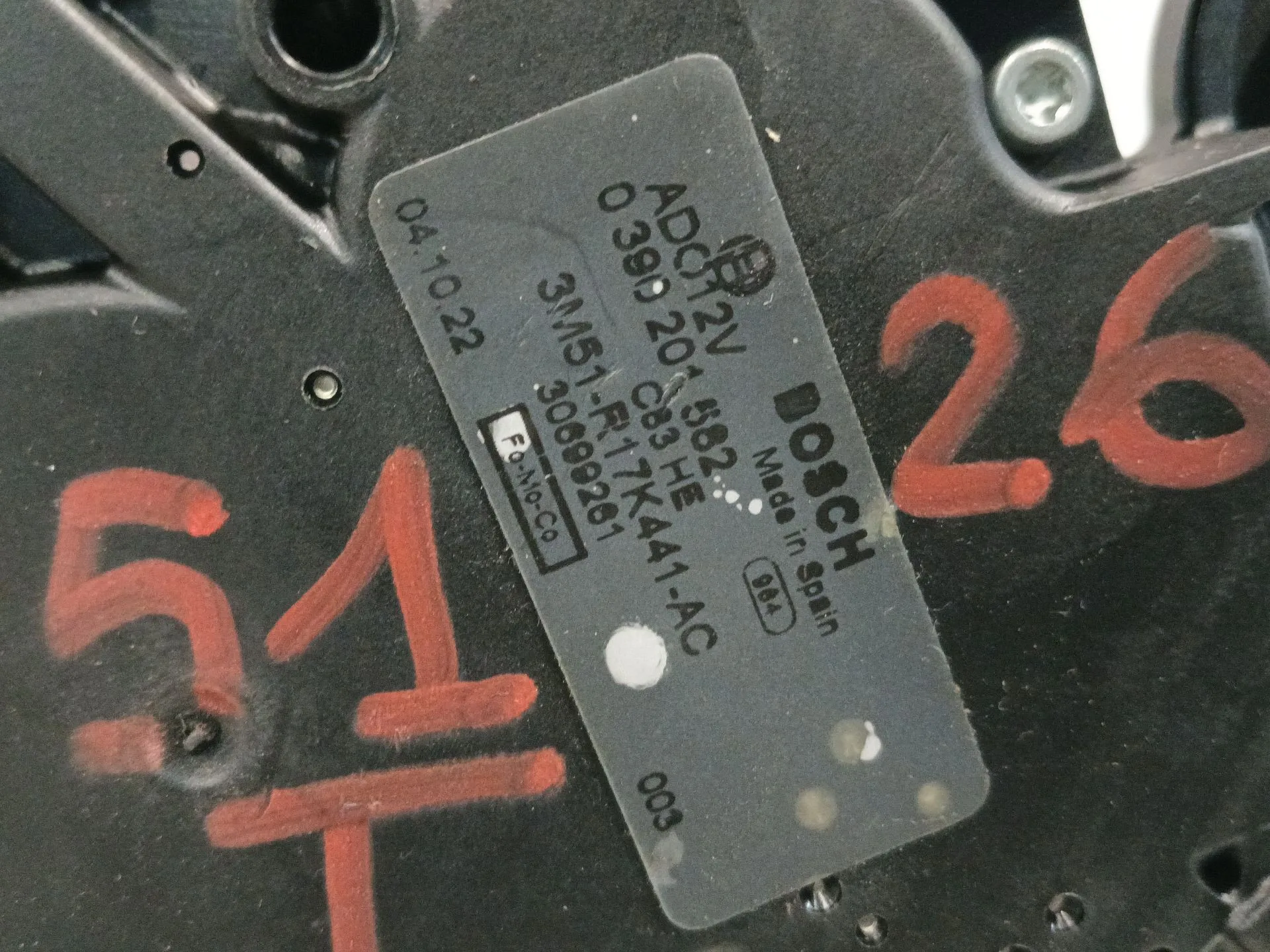 Motor Limpia Trasero para Volvo V50 Familiar