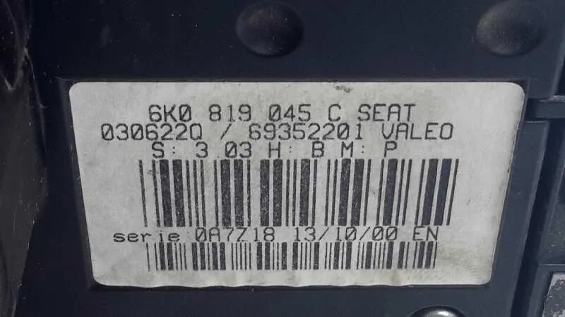 Mando Calefaccion / Aire Acondicionado para Seat Ibiza (6K1)