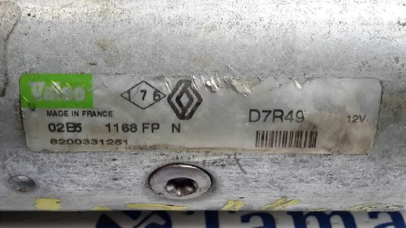 Motor Arranque para Renault Scenic Ii