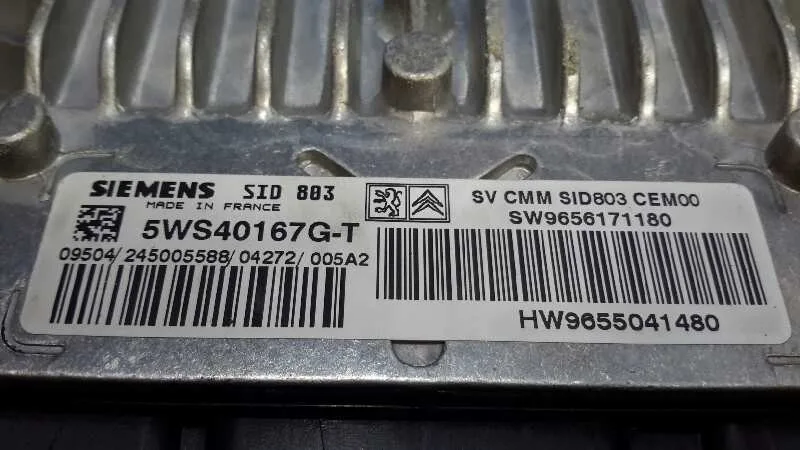 Centralita Motor Uce para Peugeot 407