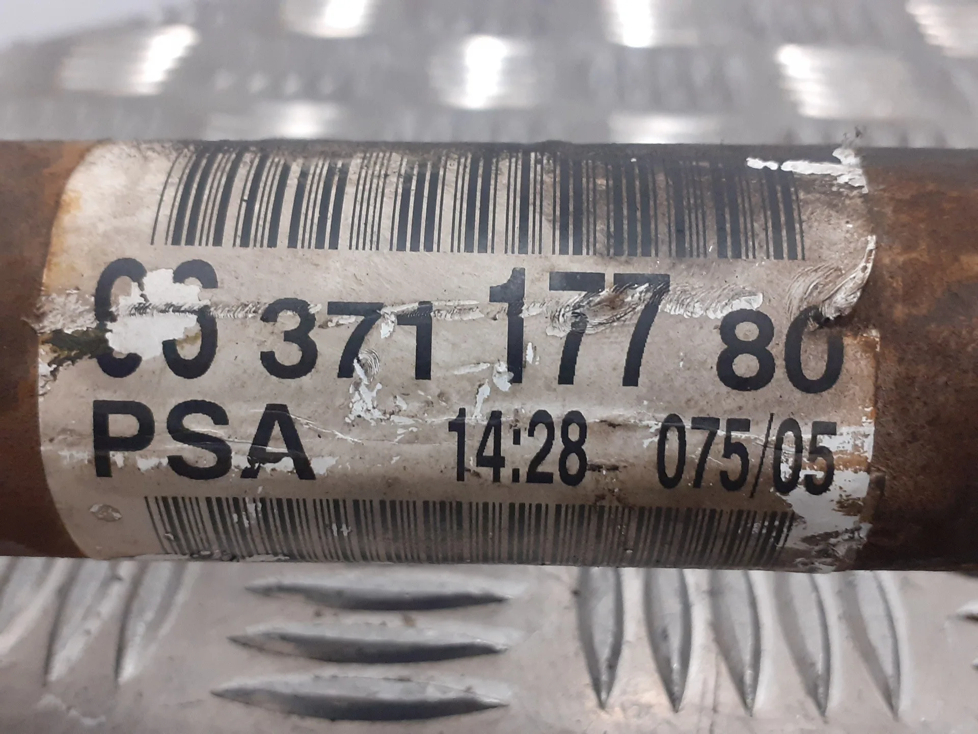 Transmision Delantera Izquierda para Peugeot 307 (S1)