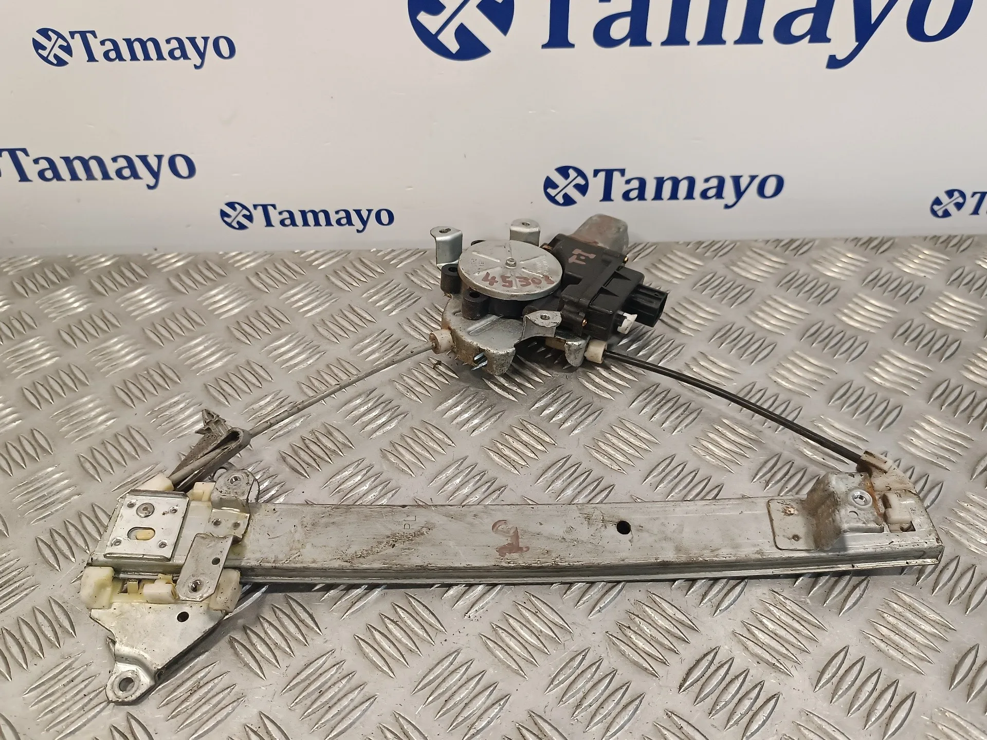 Elevalunas Trasero Izquierdo para Mitsubishi Outlander (Cu0W)