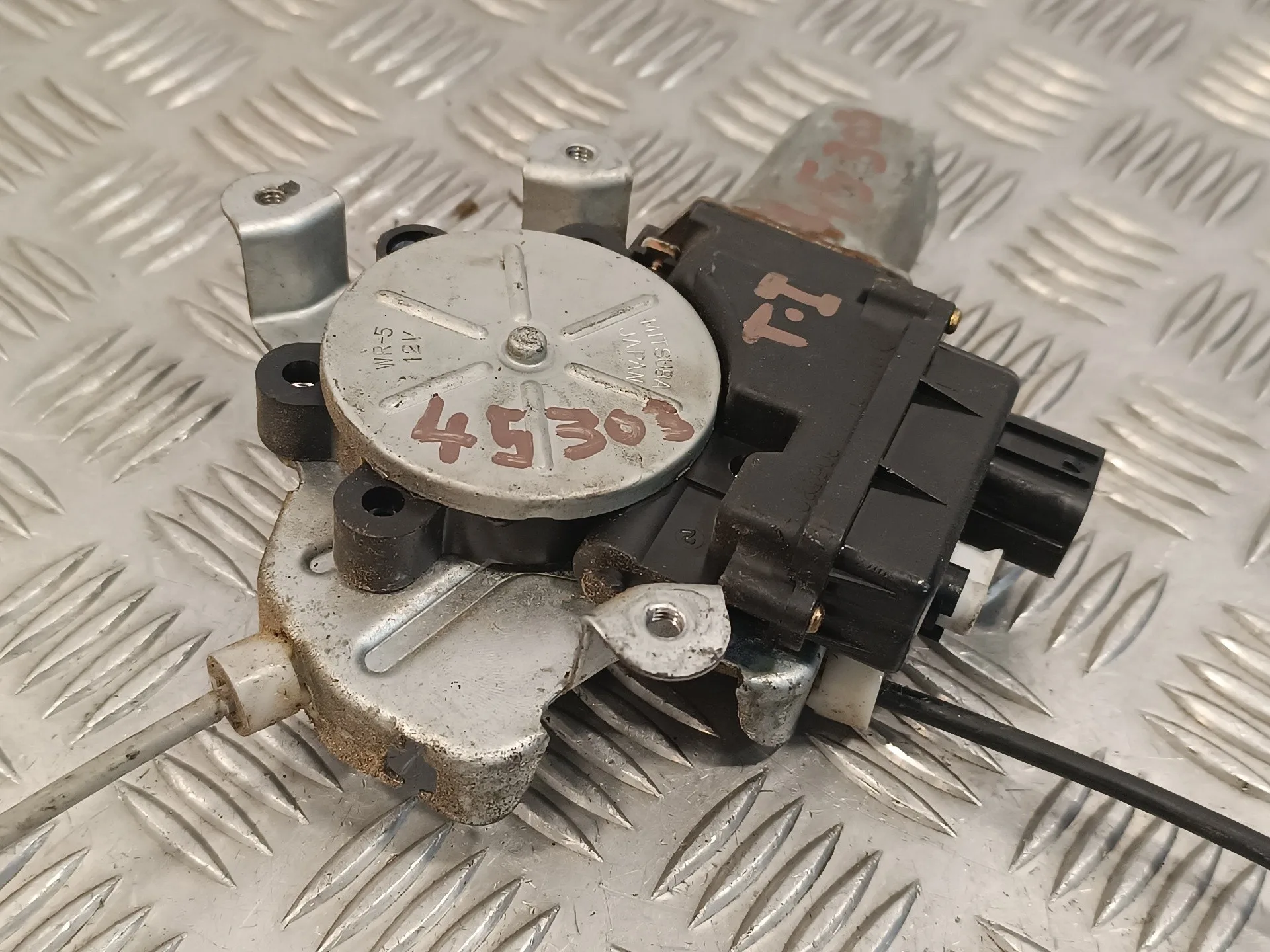 Elevalunas Trasero Izquierdo para Mitsubishi Outlander (Cu0W)