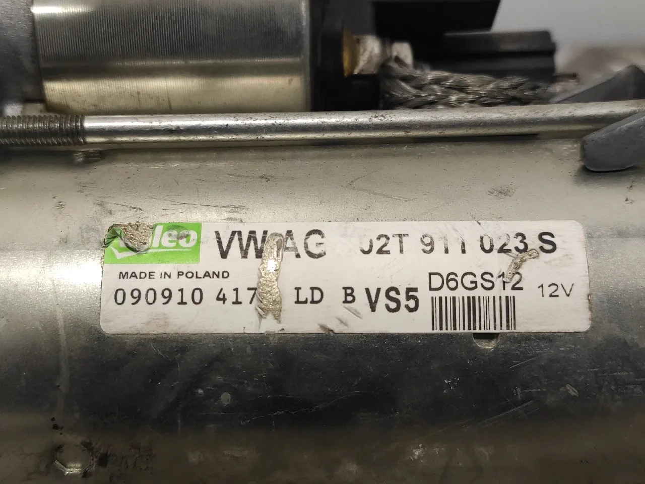 Motor Arranque para Seat Ibiza (6J5)