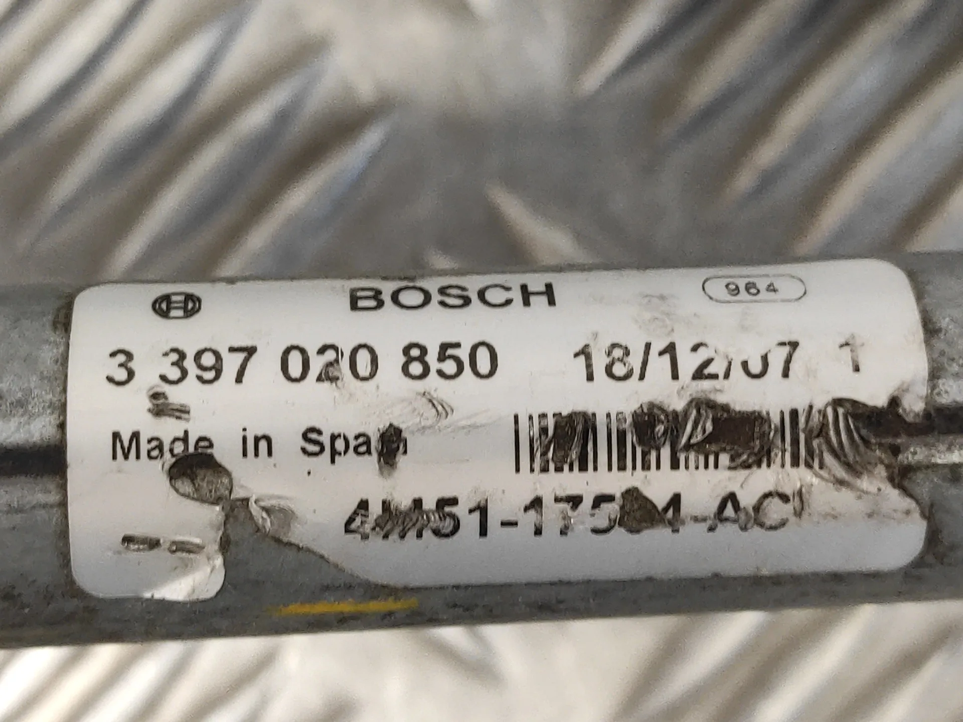 Motor Limpia Delantero para Ford Focus Berlina (Cap)