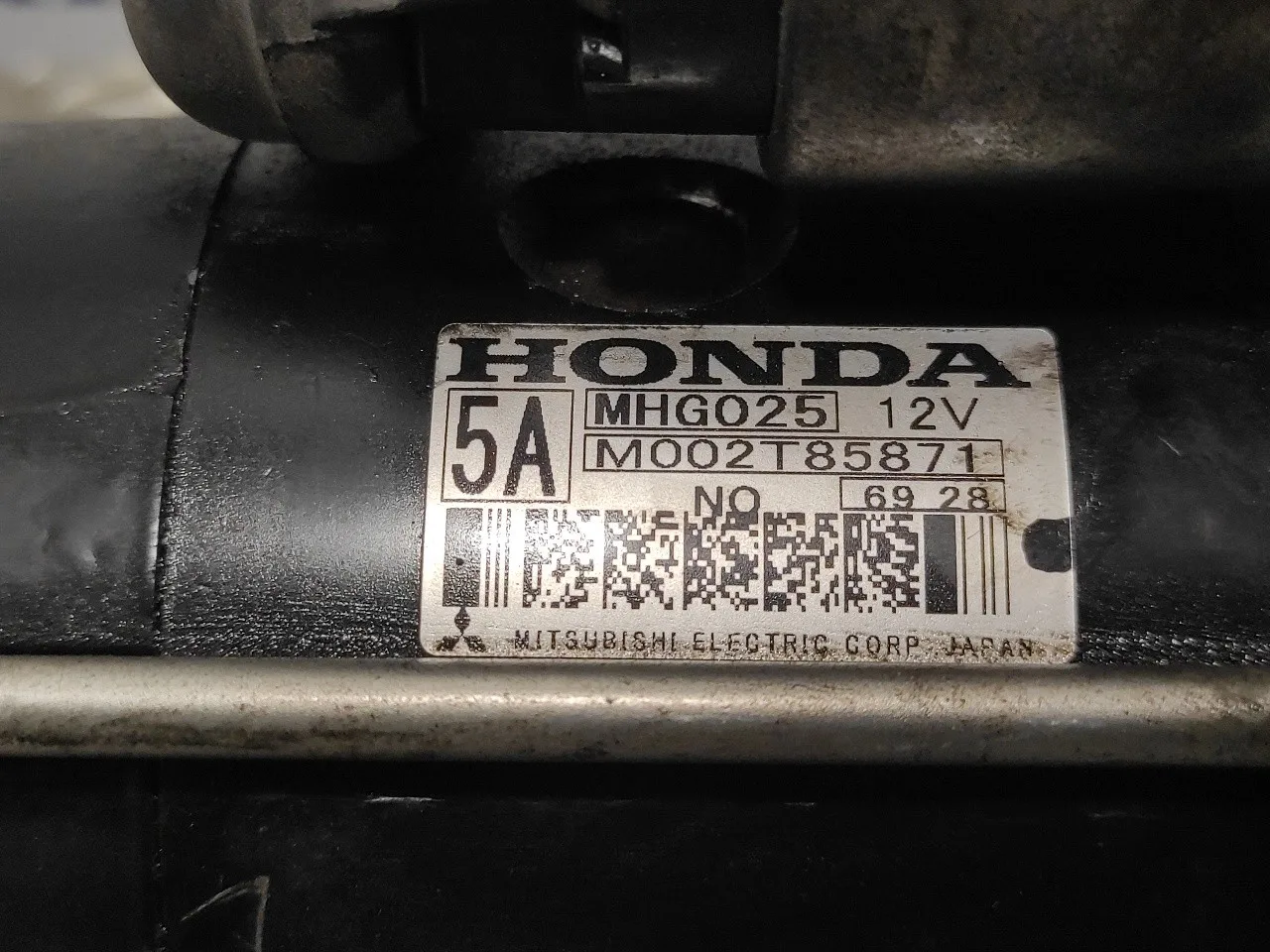 Motor Arranque para Honda Civic Berlina 5 (Fk)