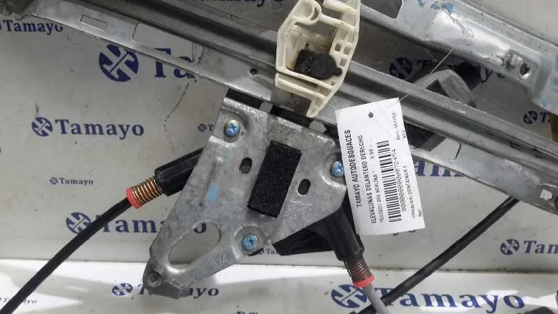 Elevalunas Delantero Derecho para Peugeot 206 Berlina