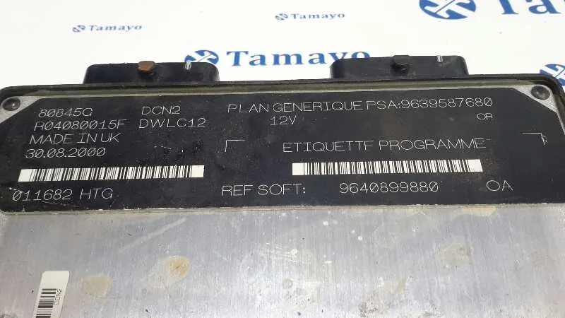 Centralita Motor Uce para Peugeot 206 Berlina