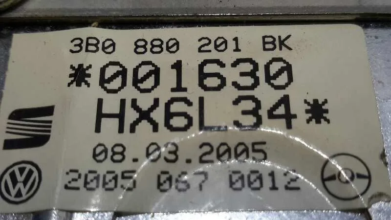 Airbag Delantero Izquierdo para Volkswagen Passat Berlina (3B2)