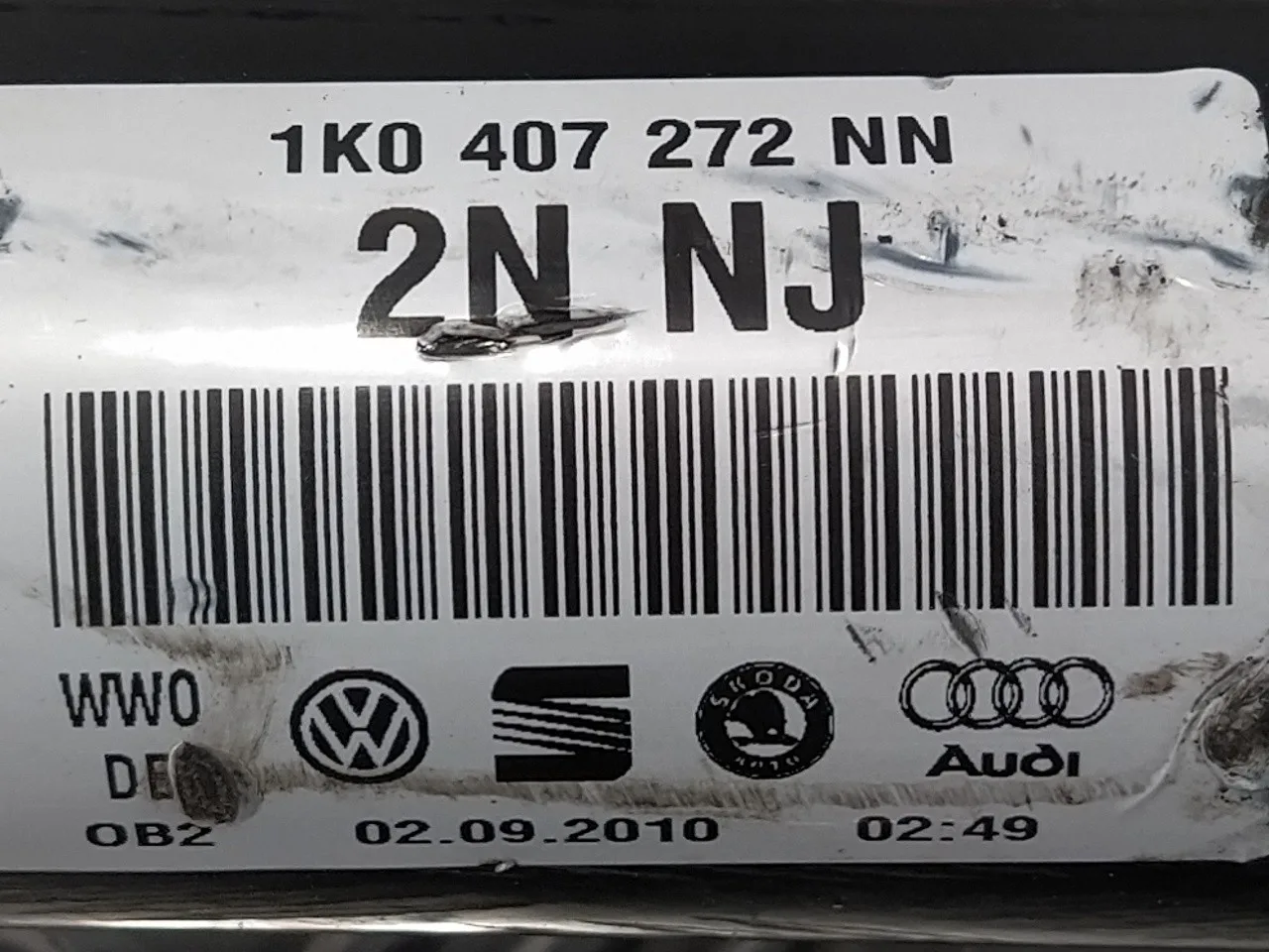 Transmision Delantera Derecha para Seat Leon (1P1)