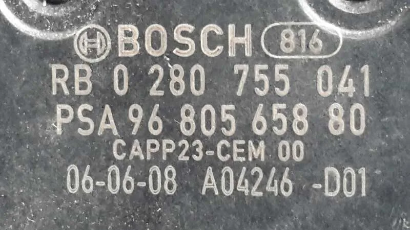 Potenciometro Pedal para Citroën C4 Coupe